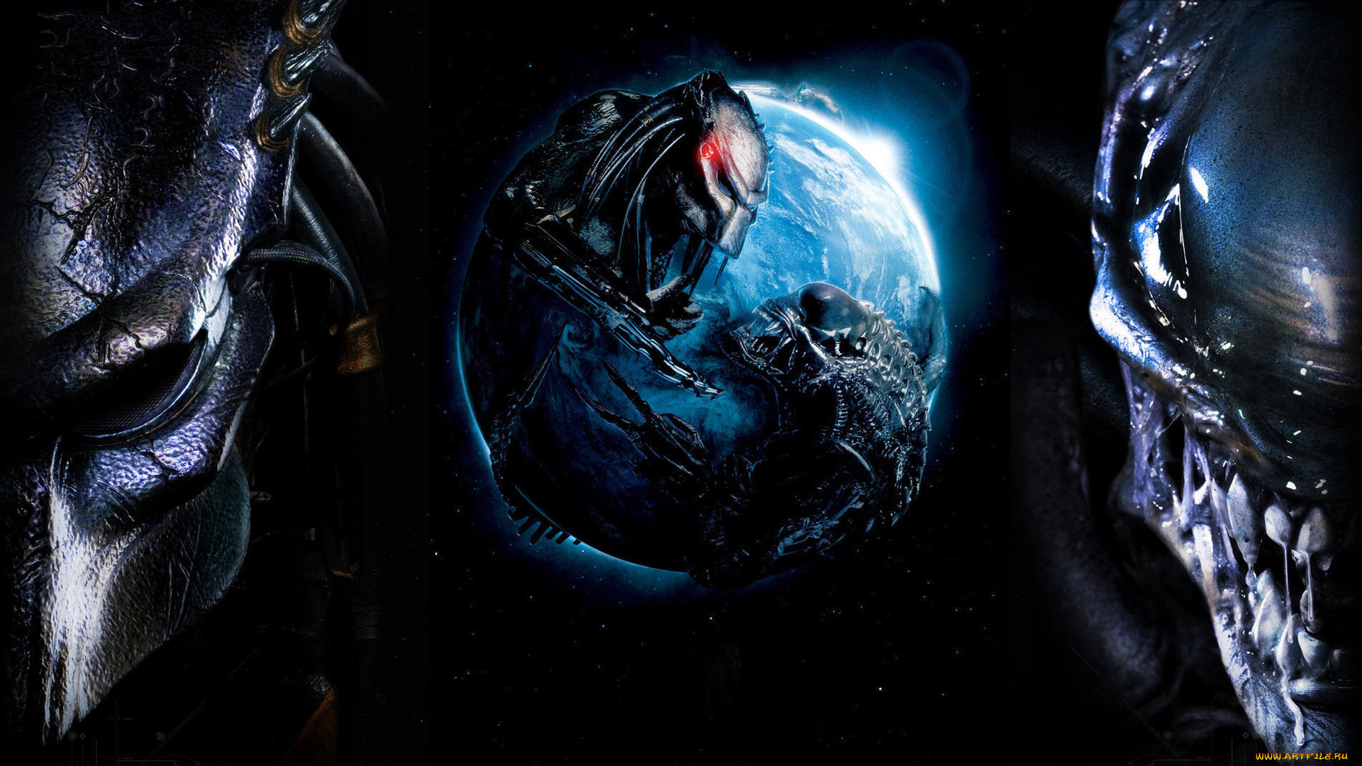 Обои Alien Vs Predator Кино Фильмы Alien Vs. Predator, Обои Для.